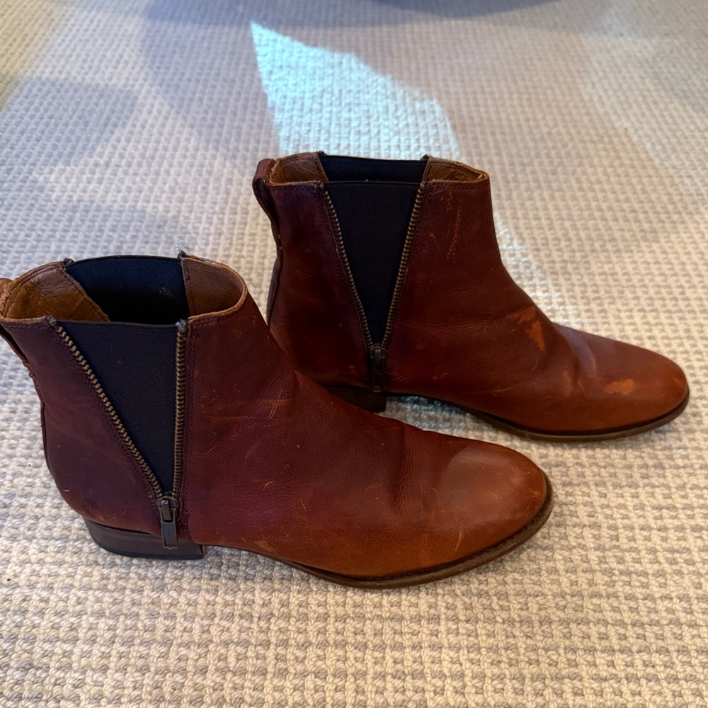 Frye Brown Leather Boots